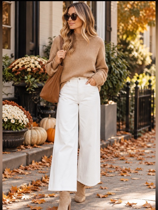 Universal Thread Denim - Women's High-Rise Sailor Wide Leg Ankle
Jeans - Universal Thread™ White new 🆕